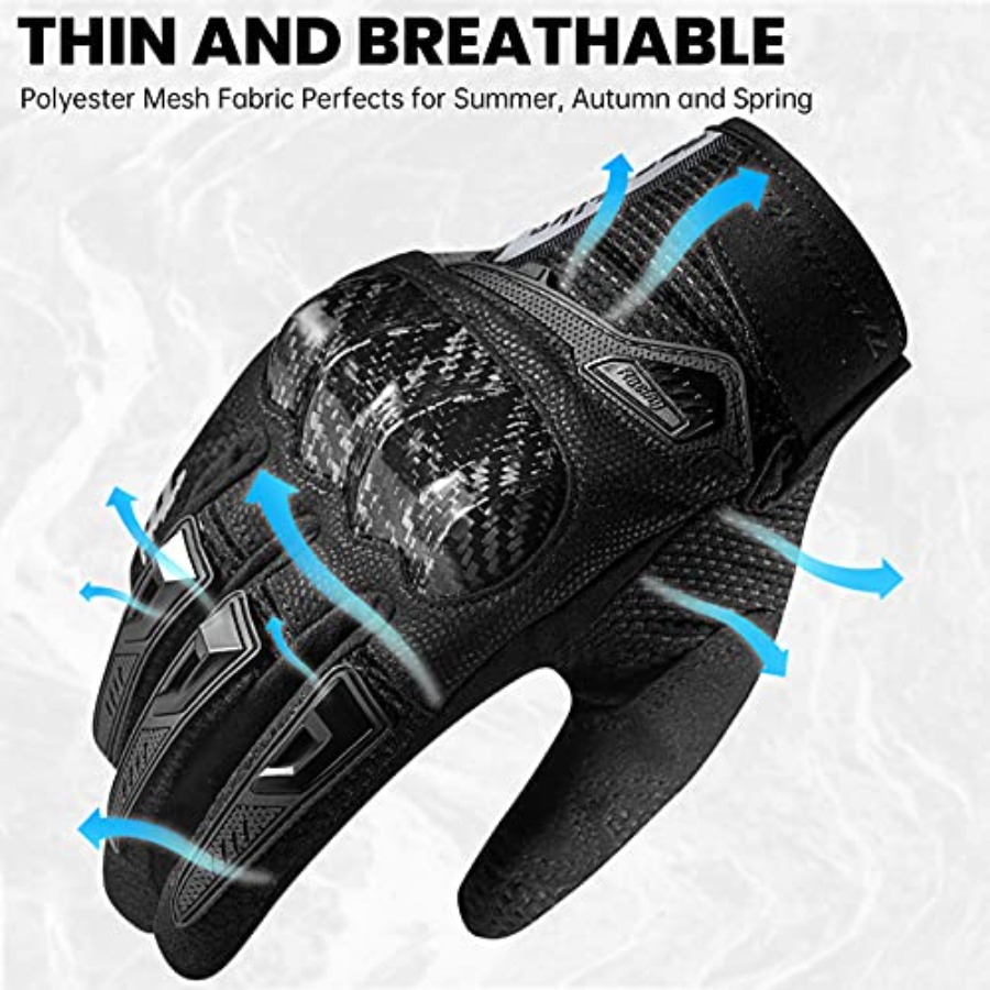 Motorcycle Gloves Touchscreen  - Motorcycle Glove Knuckle avis et prix