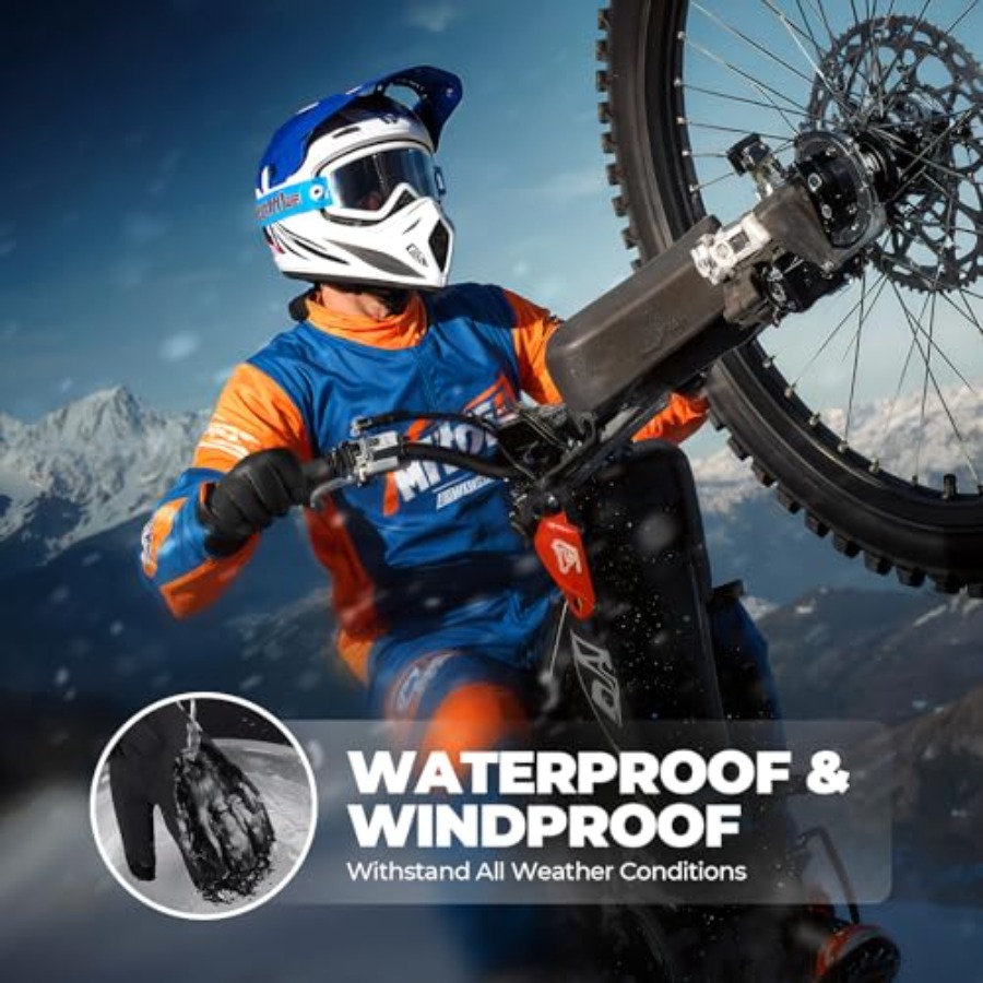 krosa Winter Gloves For Men Wo - Ski Glove Waterproof avis et prix