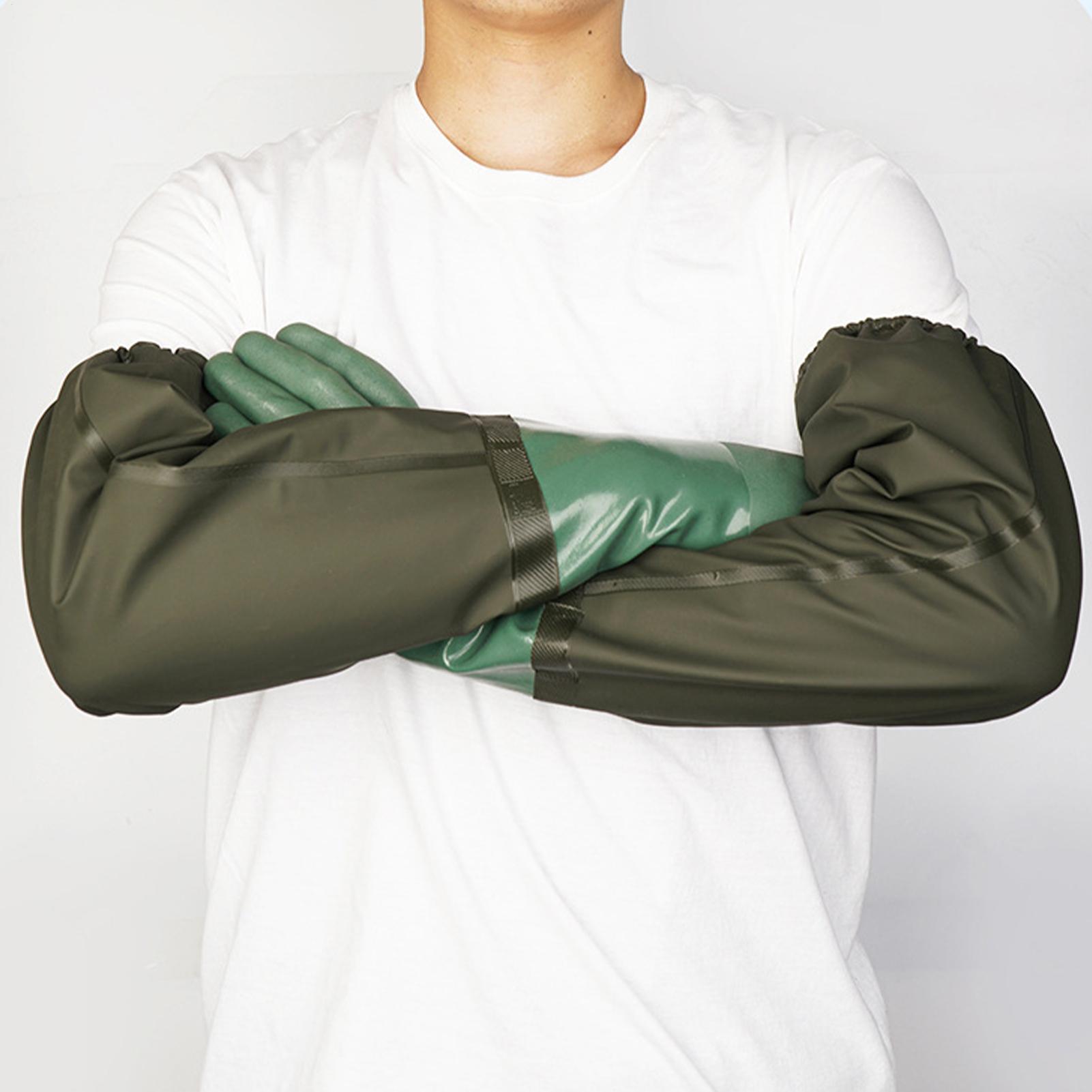 Waterproof Rubber Gloves Long  - Rubber Glove Cleaning avis et prix