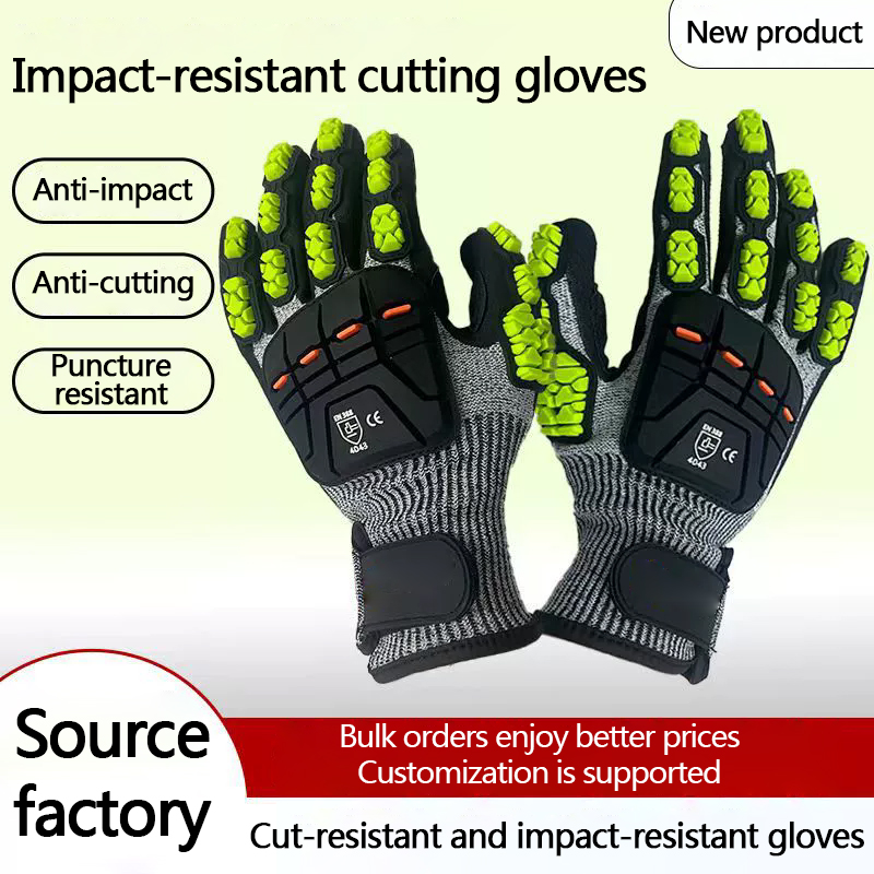 HPPE anti-cutting gloves, TPR  - Cut Resistant Glove avis et prix