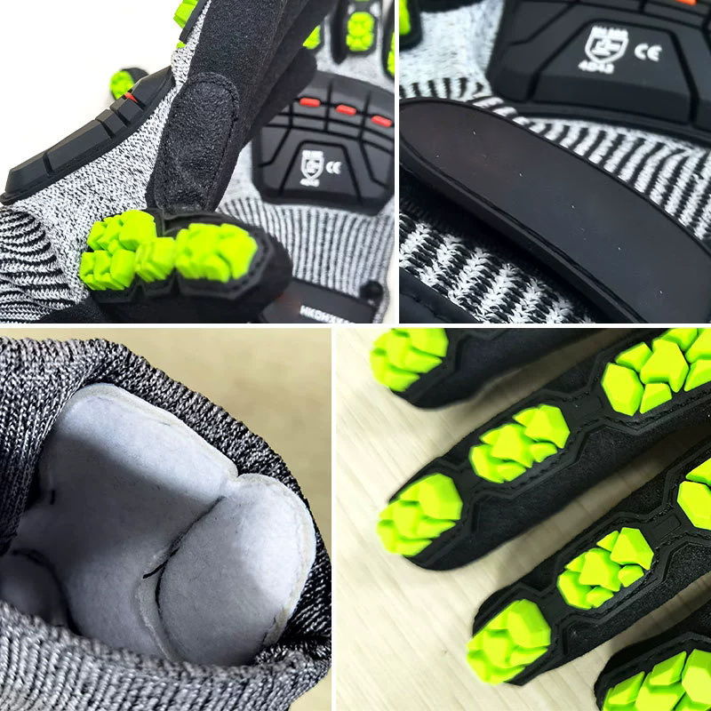 HPPE anti-cutting gloves, TPR  - Cut Resistant Glove avis et prix
