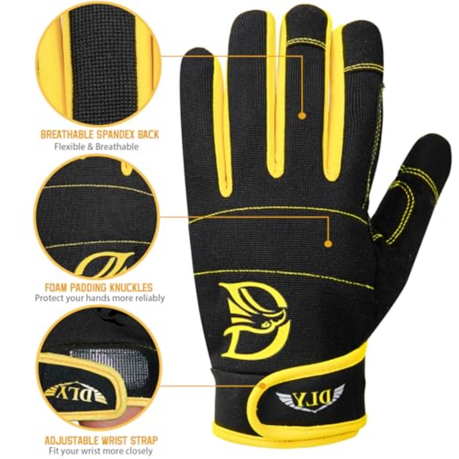 DLY Heavy Duty Work Gloves, Im - Work Glove Impact avis et prix