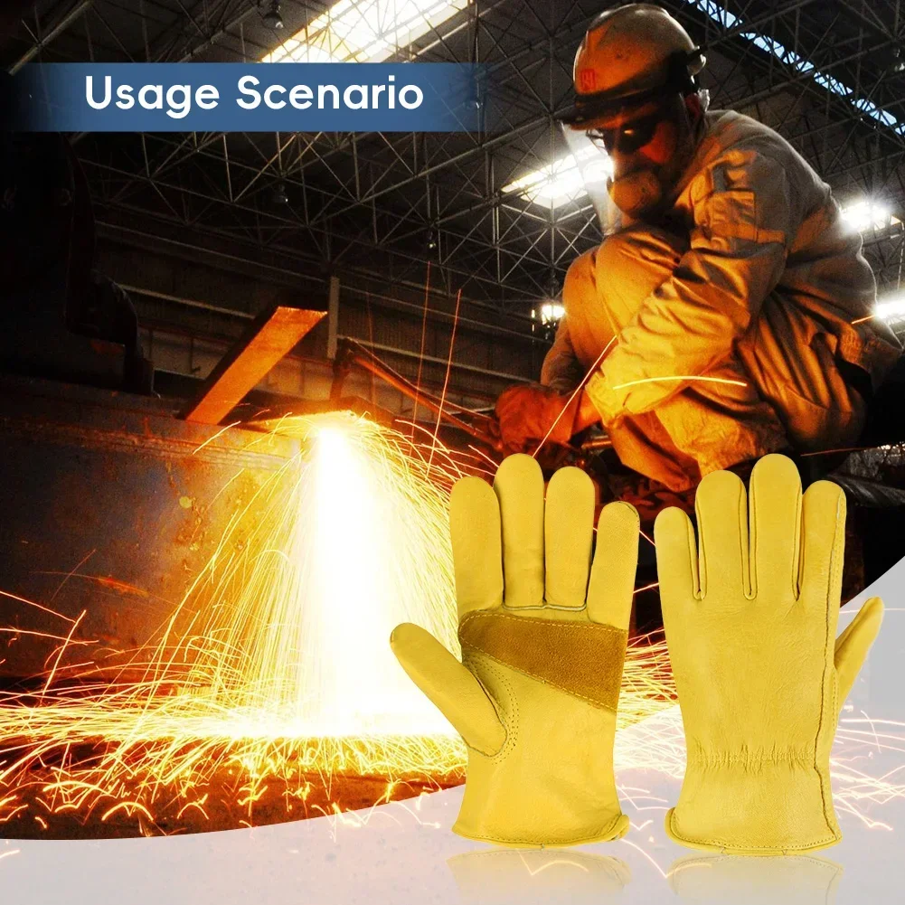 Leather Work Safe Gloves for G - Leather Driving Glove avis et prix