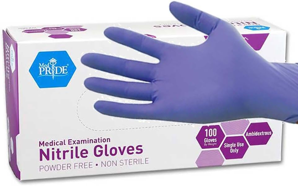 Powder-Free Nitrile Exam Glove - Exam Glove Nitrile avis et prix
