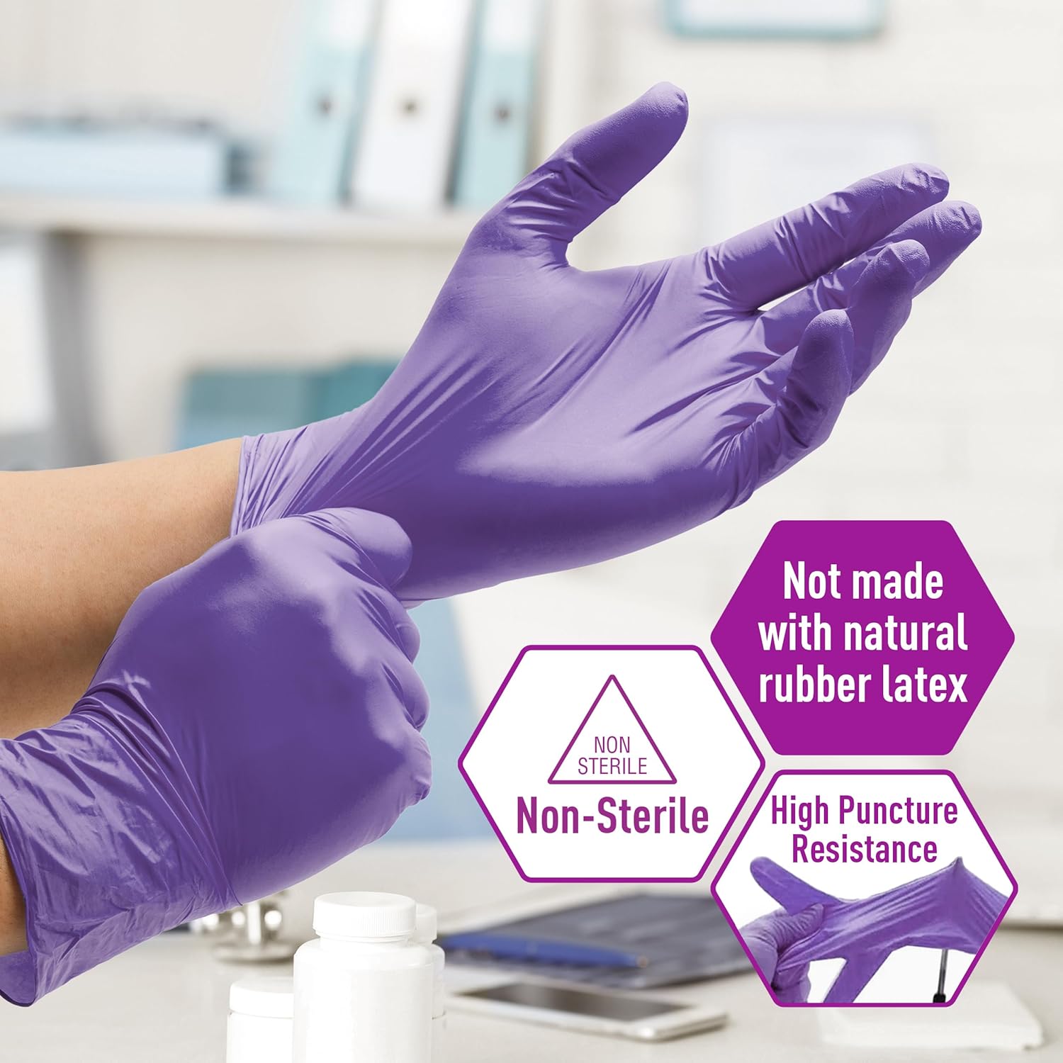Powder-Free Nitrile Exam Glove - Exam Glove Nitrile avis et prix