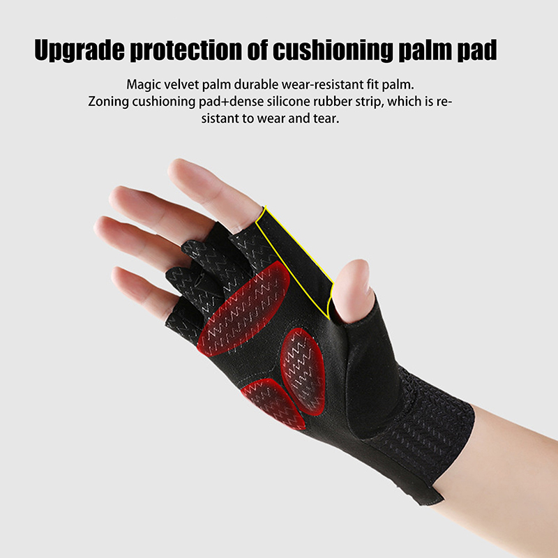 Summer Breathable Half Finger  - Cycling Glove Padded avis et prix