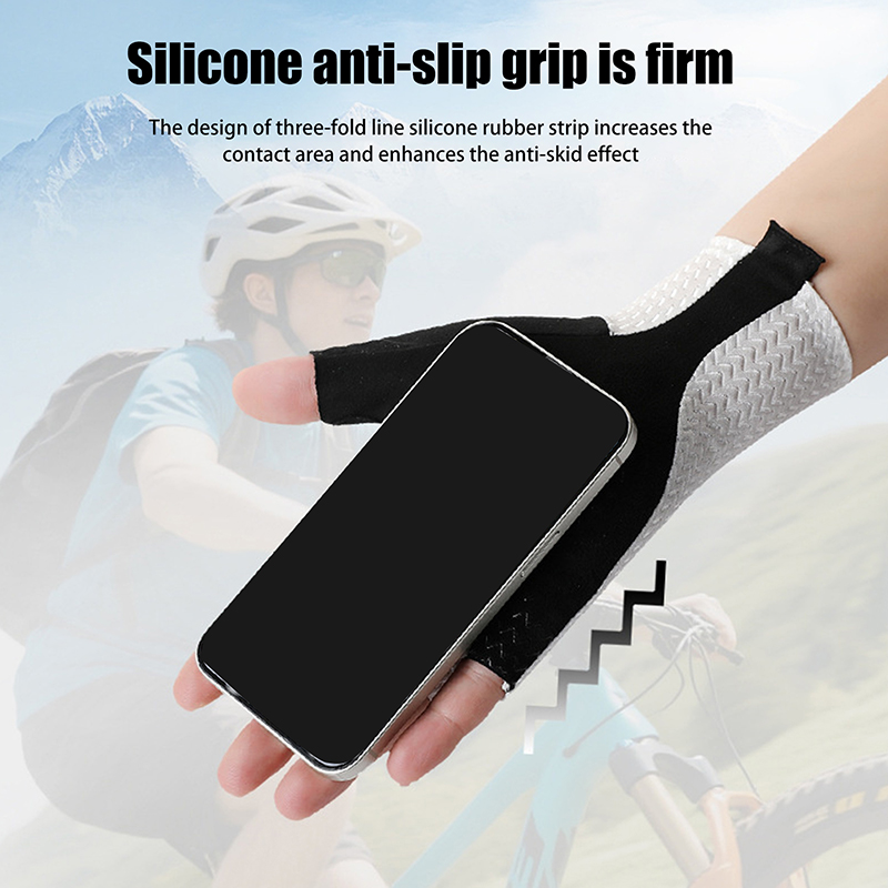 Summer Breathable Half Finger  - Cycling Glove Padded avis et prix
