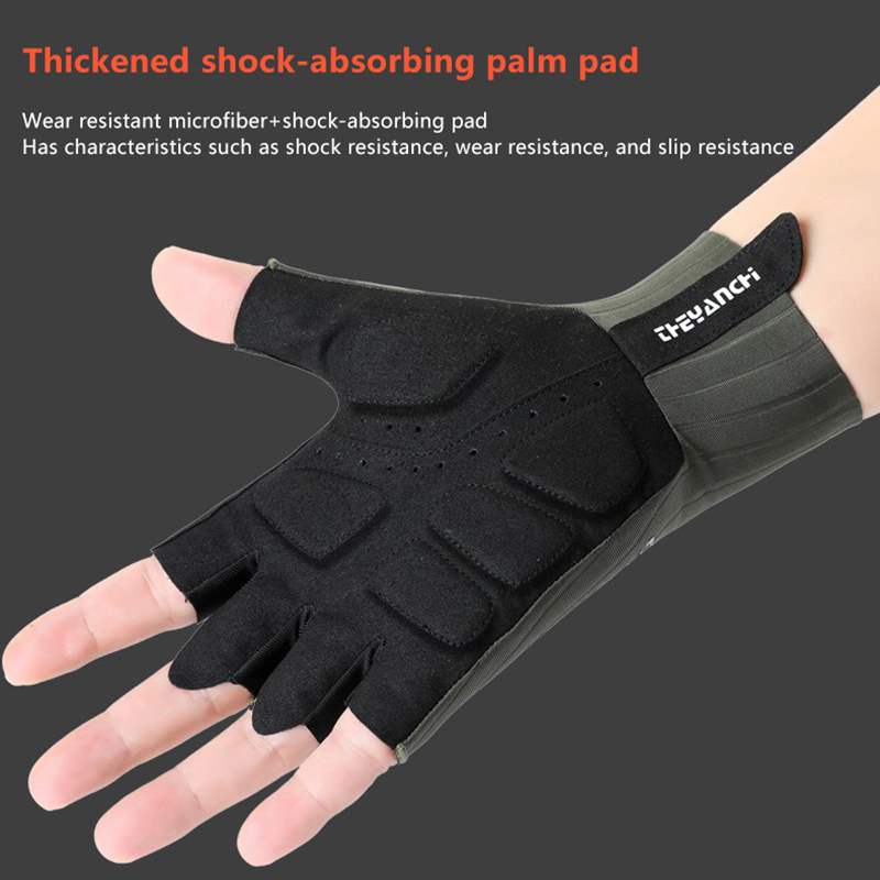 Summer Breathable Half Finger  - Cycling Glove Padded avis et prix