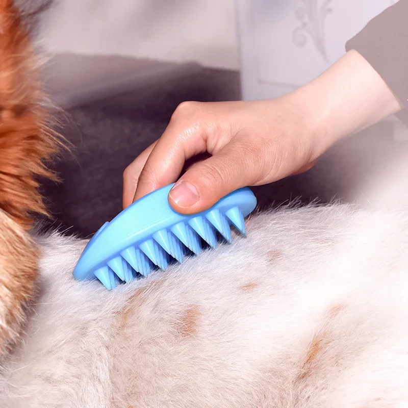 Pet Bath Brush Rubber Comb Hai - Rubber Glove Cleaning avis et prix