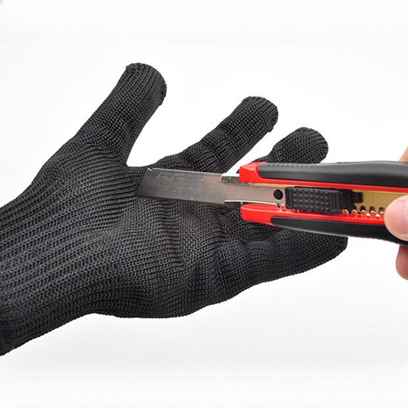 1 Pair Black Anti Cutting Glov - Cut Resistant Glove avis et prix