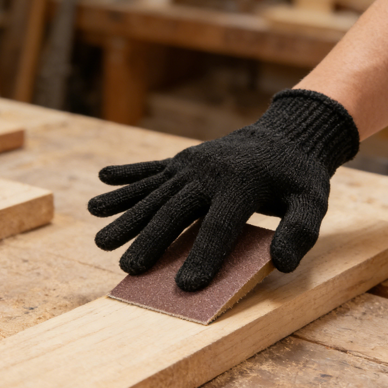 1 Pair Black Anti Cutting Glov - Cut Resistant Glove avis et prix