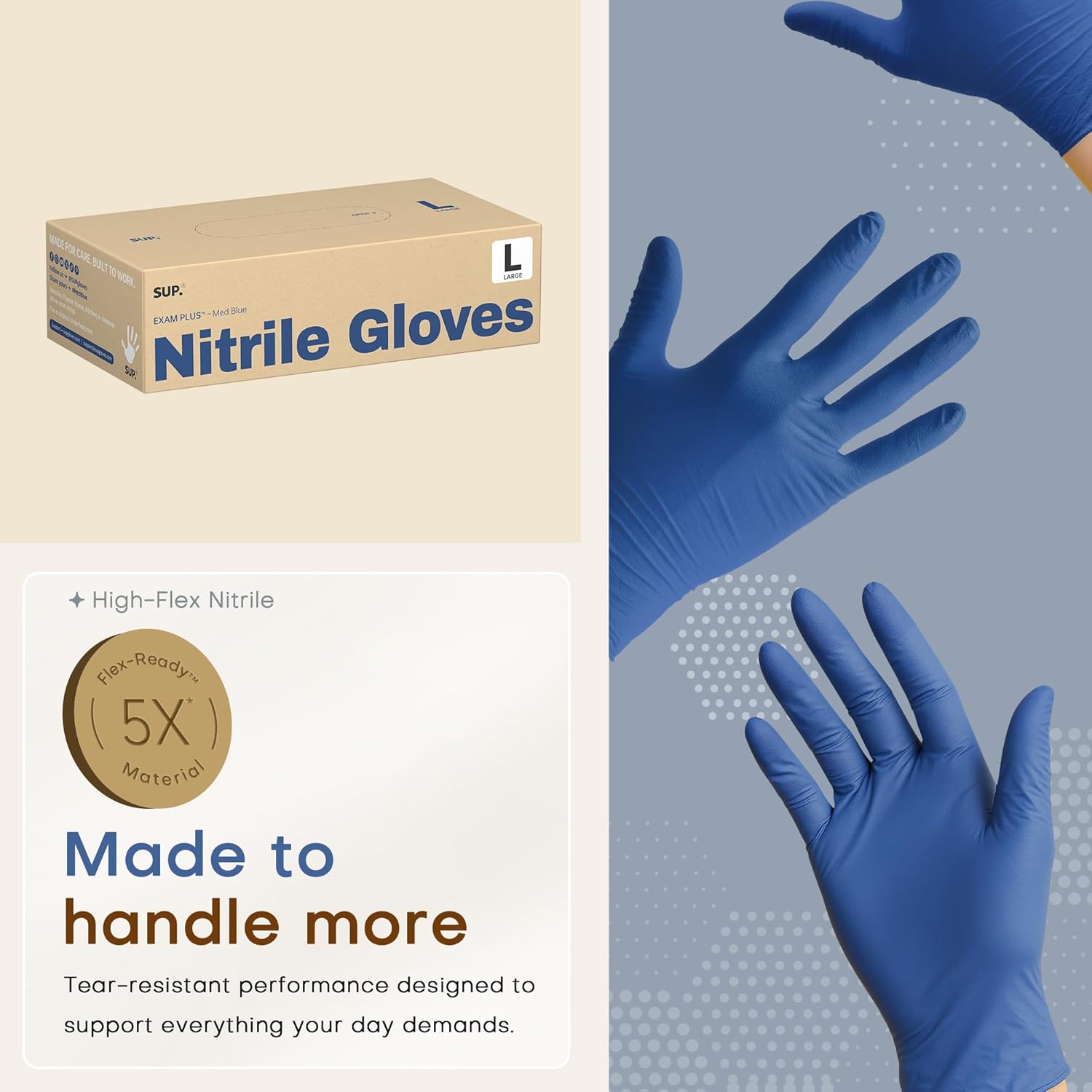 Disposable Nitrile Gloves for  - Rubber Glove Cleaning avis et prix