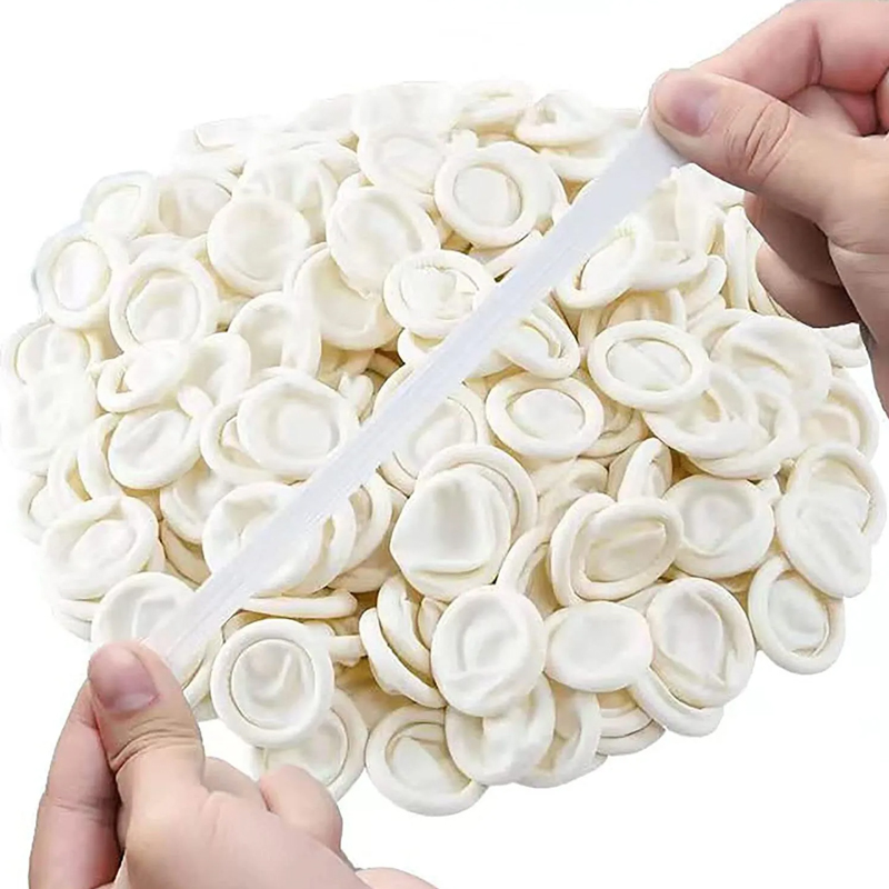 100PCS Disposable Finger Cover - Latex Disposable Glove avis et prix