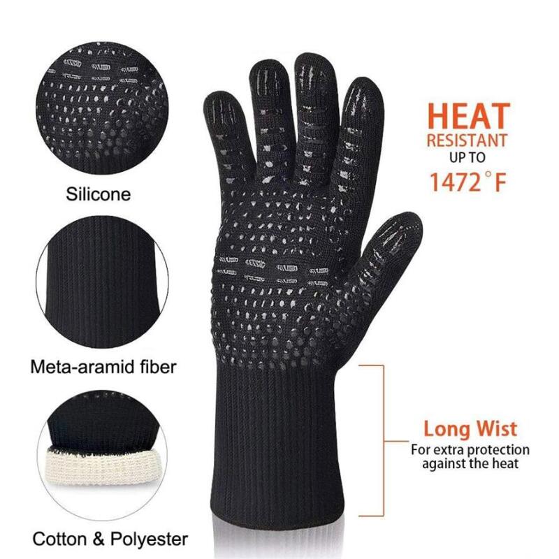 Explosive High Temperature Glo - Oven Mitt Silicone avis et prix