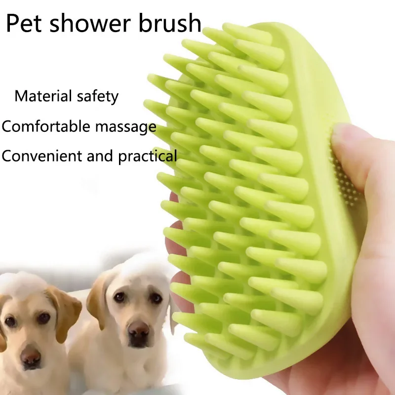 Pet Bath Brush Rubber Comb Hai - Rubber Glove Cleaning avis et prix
