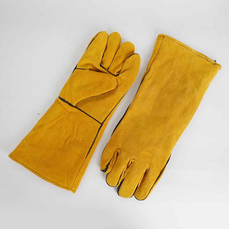 1 Pair 40Cm Welding Leather Gl - Cut Resistant Glove avis et prix