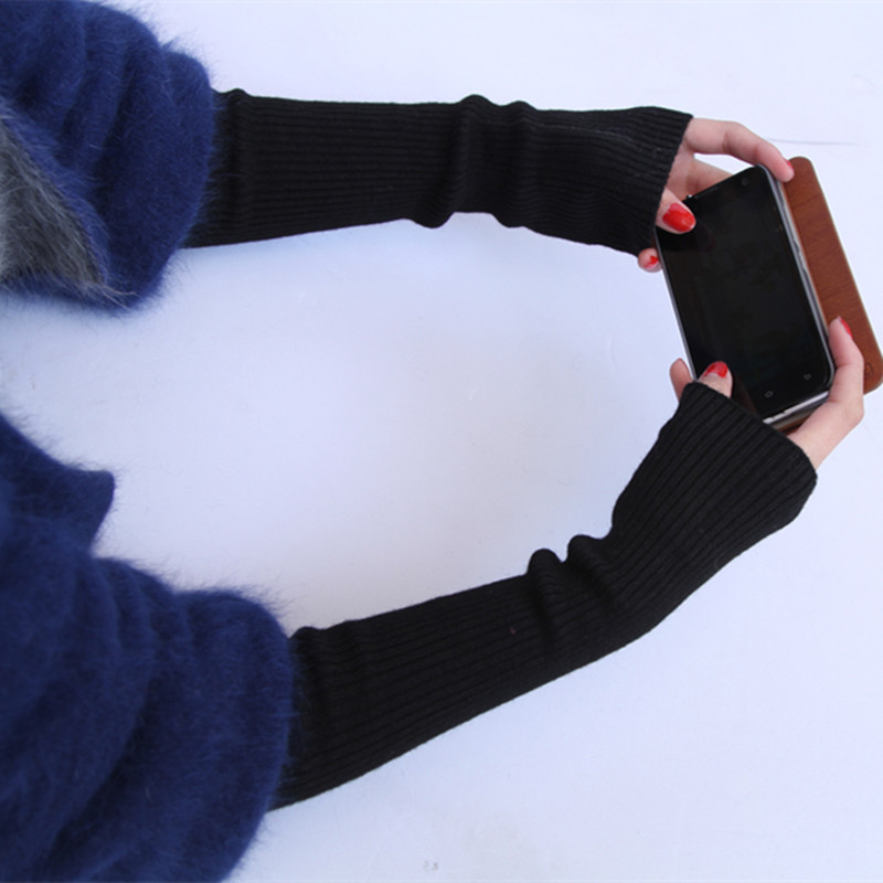 Wholesale Autumn Winter 50cm W - Fingerless Glove Knit avis et prix