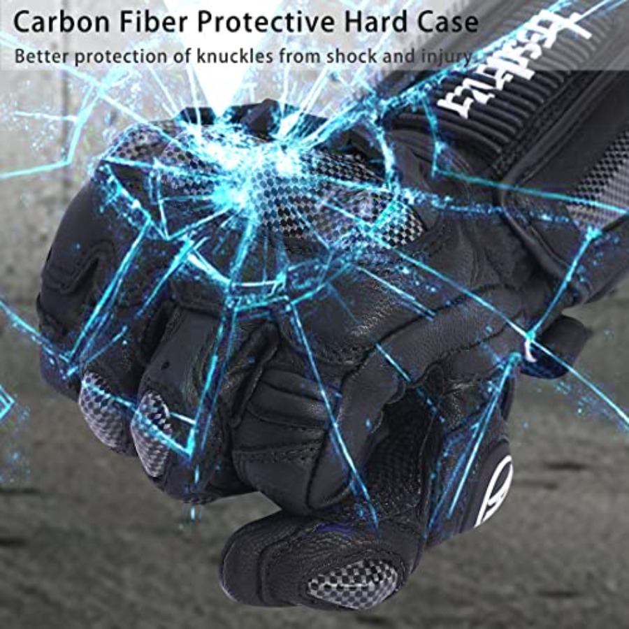 Motorcycle gloves for powerspo - Motorcycle Glove Knuckle avis et prix