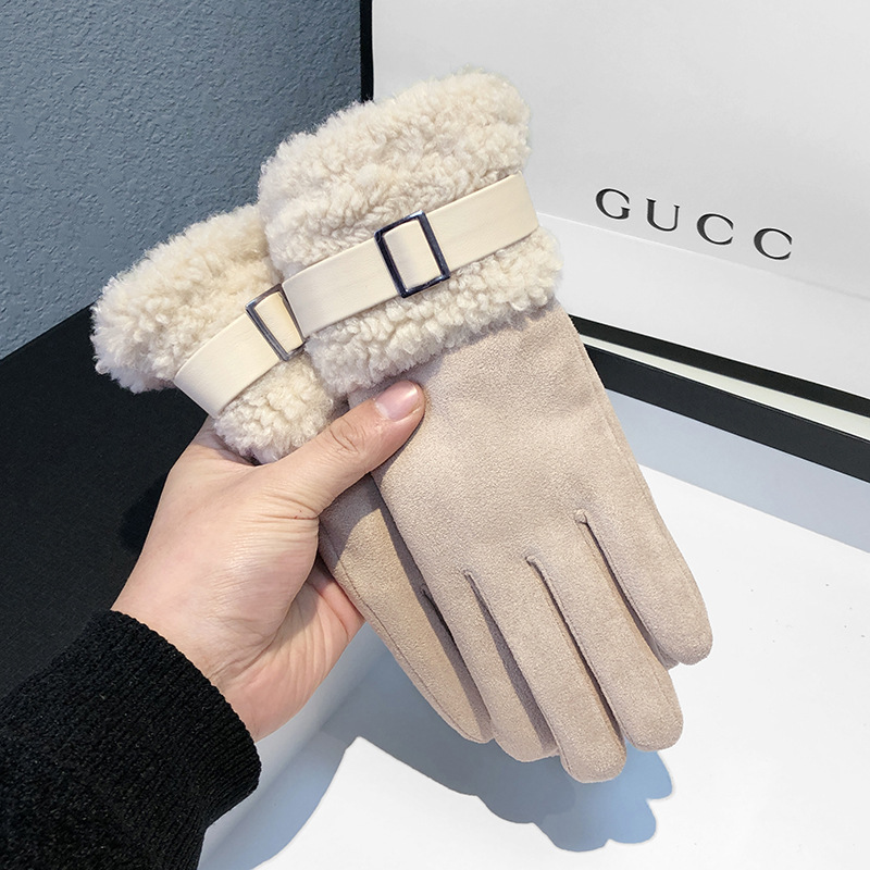Women's Winter Gloves Thickene - Wool Glove Lined avis et prix