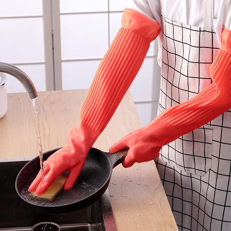Long Reusable Rubber Dishwashi - Dish Glove Rubber avis et prix