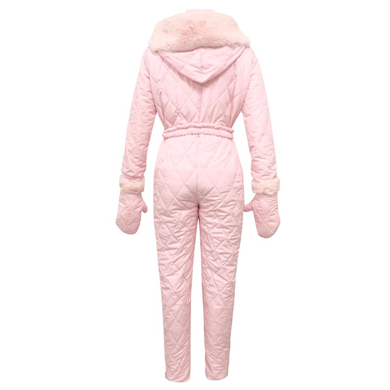 Couple's Solid Color Ski Suit, - Ski Glove Waterproof avis et prix