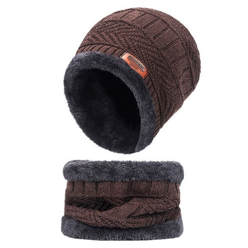 4pcs/set Soft Winter Beanie Ha - Wool Glove Lined avis et prix