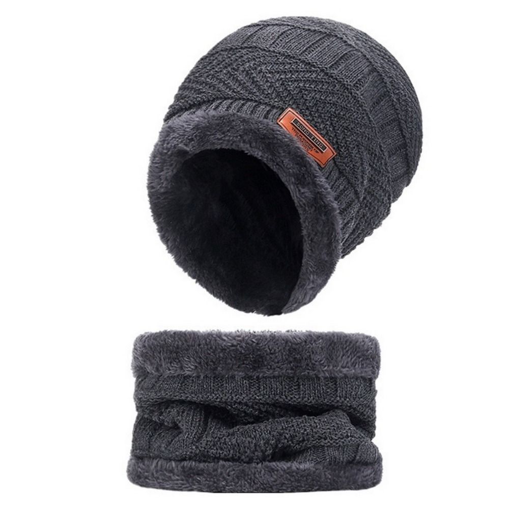 4pcs/set Soft Winter Beanie Ha - Wool Glove Lined avis et prix