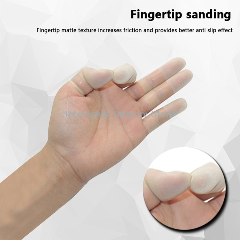 100 Pcs Rubber Non-slip Anti-s - Latex Disposable Glove avis et prix