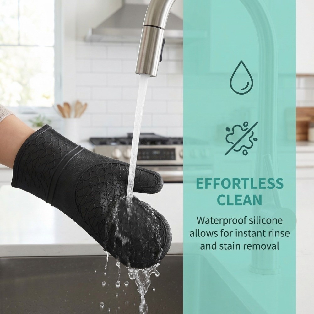 Food Grade Silicone Oven Mitts - Oven Mitt Silicone avis et prix