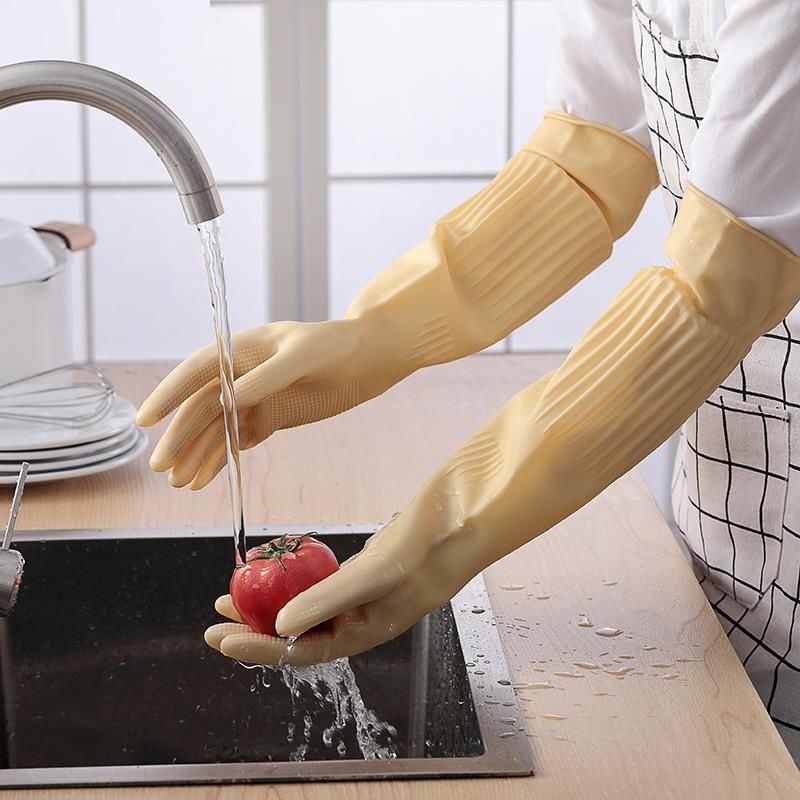 Long Reusable Rubber Dishwashi - Dish Glove Rubber avis et prix
