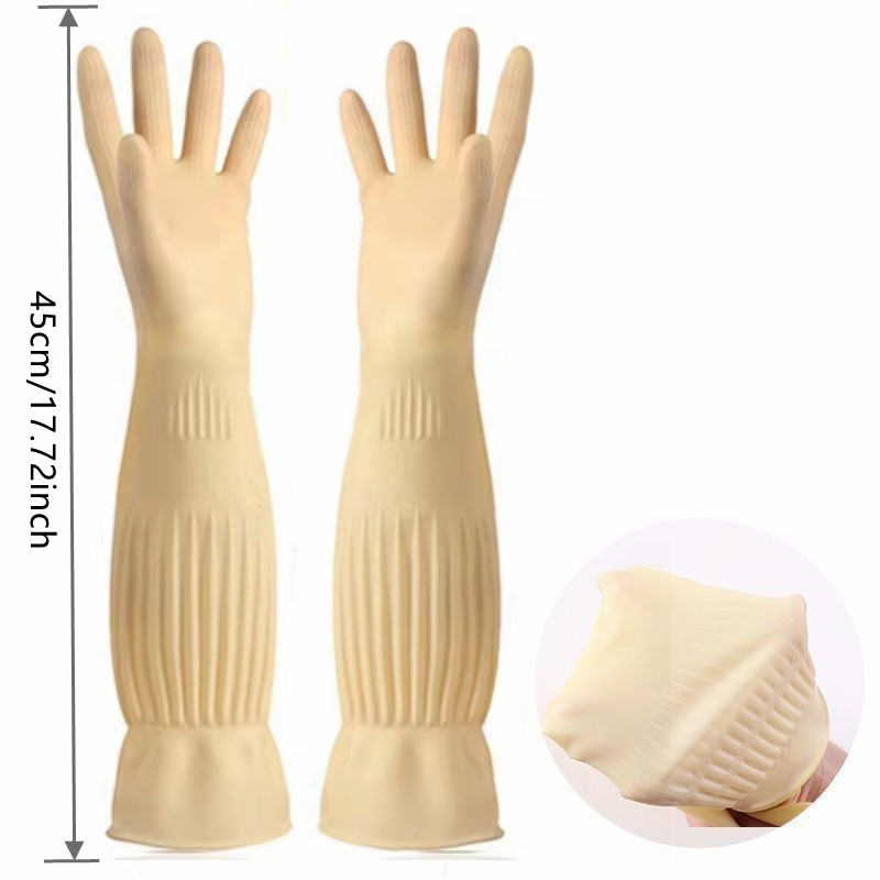 Long Reusable Rubber Dishwashi - Dish Glove Rubber avis et prix