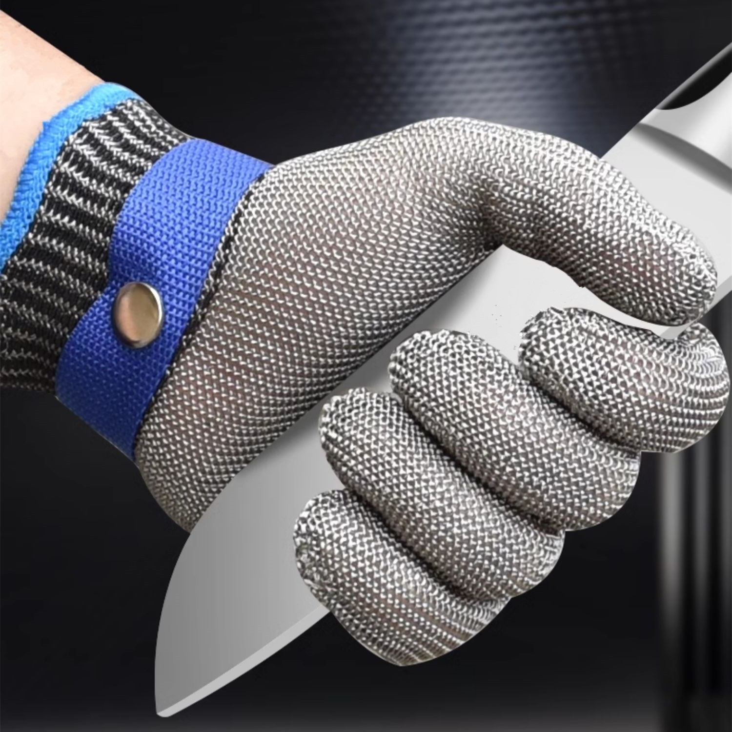Anti-cut Mesh Metal Glove Safe - Cut Resistant Glove avis et prix