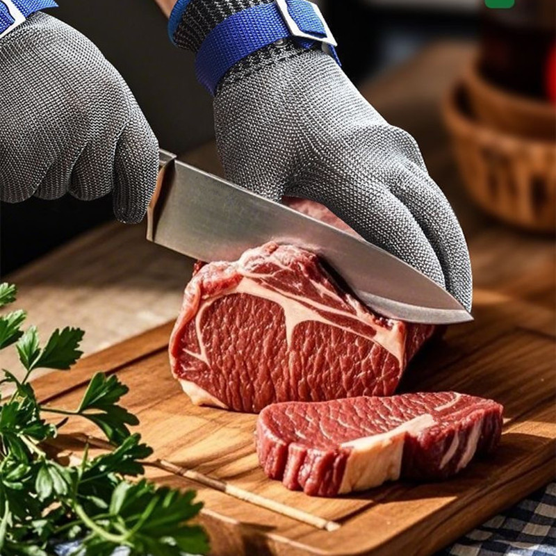 Anti-cut Mesh Metal Glove Safe - Cut Resistant Glove avis et prix