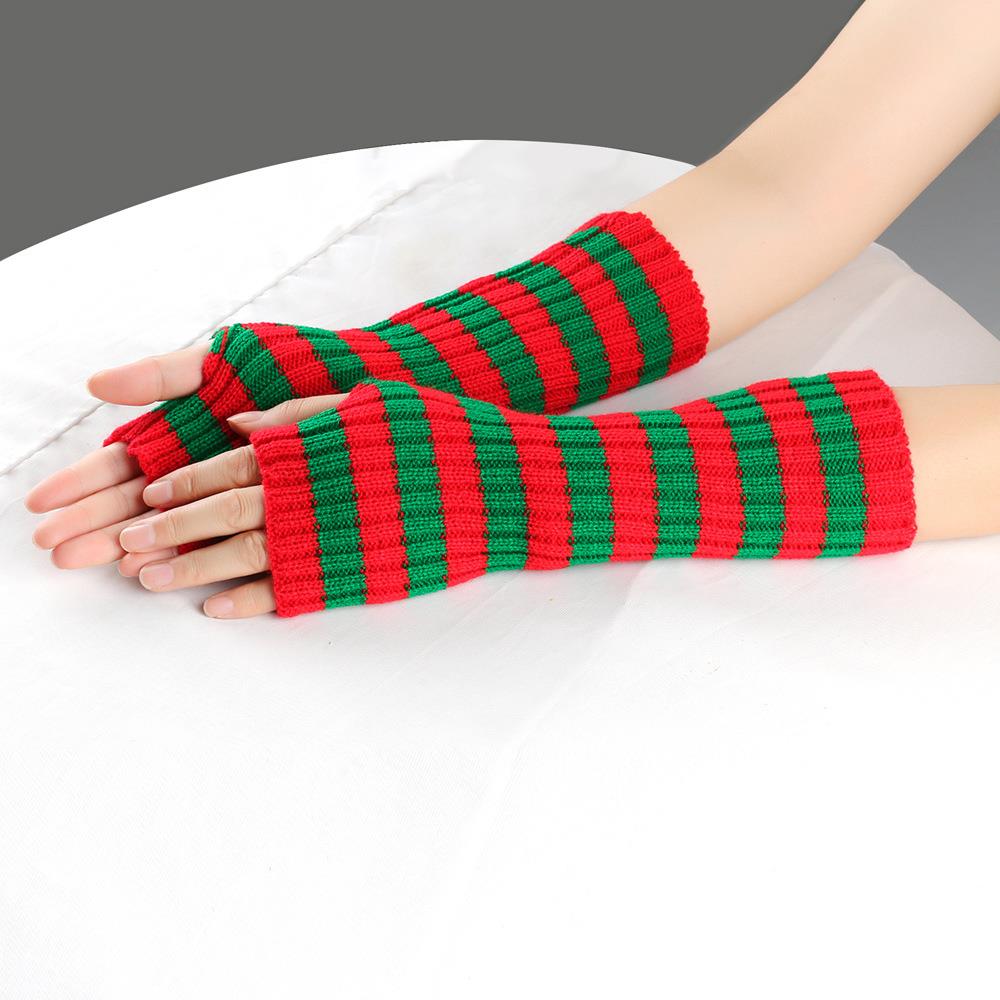 Winter Warm Long Sleeves Gothi - Fingerless Glove Knit avis et prix