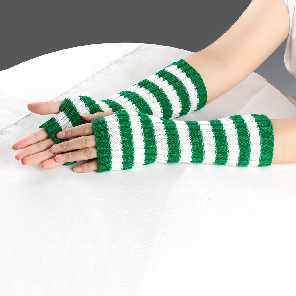 Winter Warm Long Sleeves Gothi - Fingerless Glove Knit avis et prix