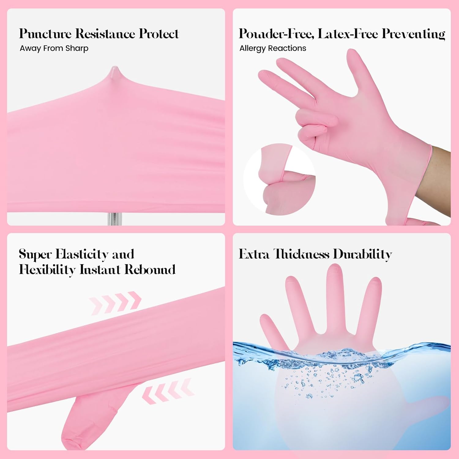 Kids Disposable Gloves for 3-8 - Latex Disposable Glove avis et prix