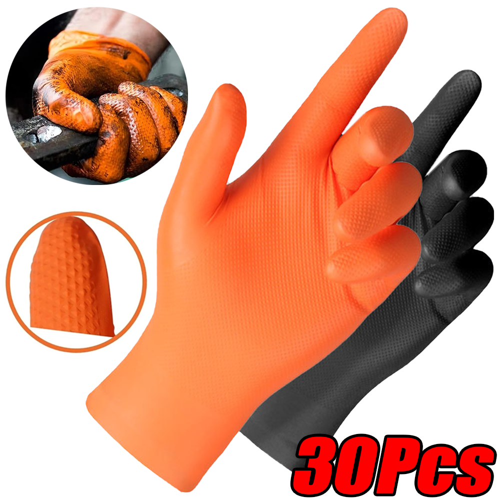 30/10Pcs Thick 8mil Nitrile Gl - Nitrile Mechanic Glove avis et prix