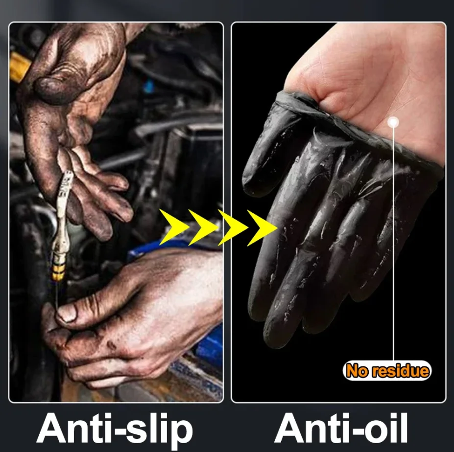 30/10Pcs Thick 8mil Nitrile Gl - Nitrile Mechanic Glove avis et prix