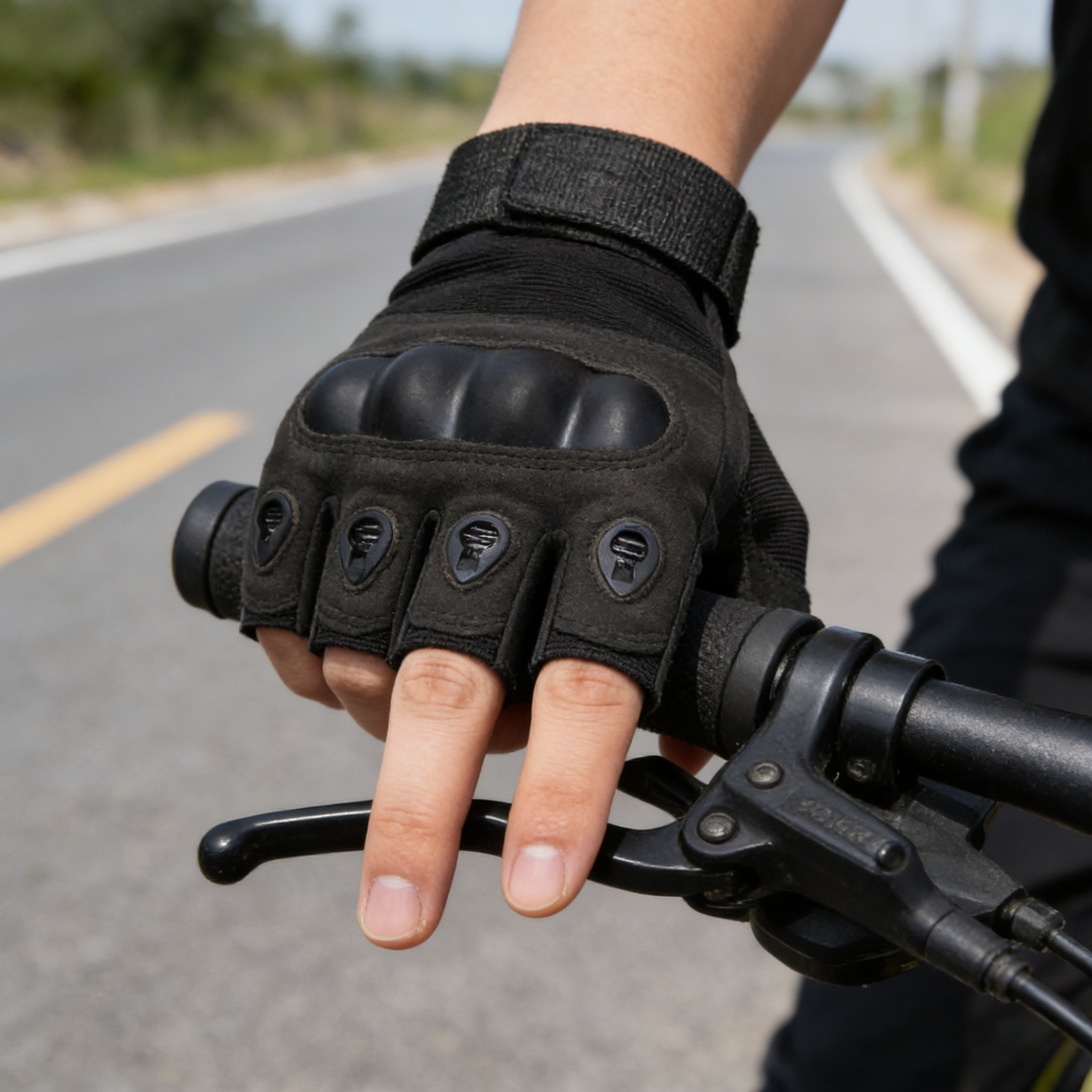 Tactical Hard Knuckle Half Fin - Motorcycle Glove Knuckle avis et prix